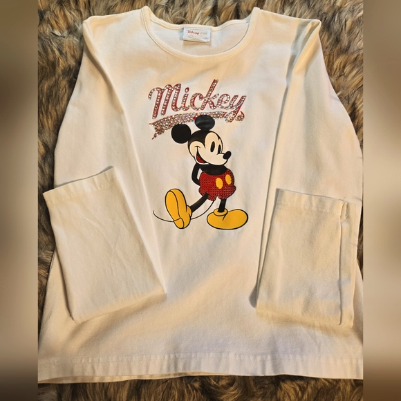 Disney Other - Girls Mickey Mouse Top sz Lg